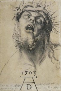 Albrecht Durer - Head Of The Dead Christ