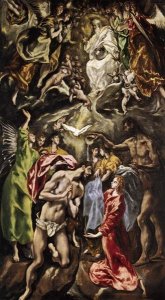 El Greco - The Baptism Of Christ