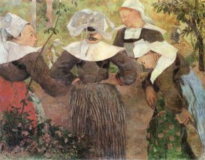 Paul Gauguin - Four Breton Women