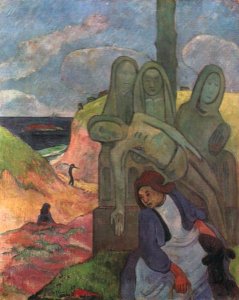 Paul Gauguin - The Green Chist
