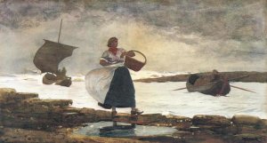 Winslow Homer - Inside The Bar Tynemouth