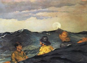 Winslow Homer - Kissing The Moon