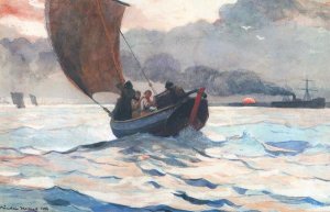 Winslow Homer - Returning Fishing Boats