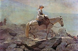 Winslow Homer - The Bridle Path White Mountains