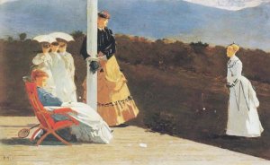 Winslow Homer - The Croquet Match