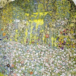 Gustav Klimt - Garden Landscape With Hilltop 1916