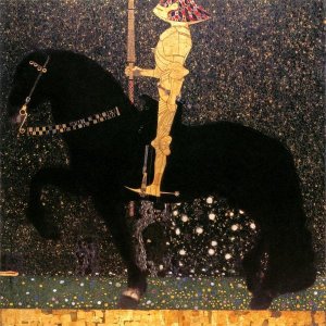 Gustav Klimt - Golden Knight