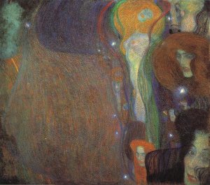 Gustav Klimt - Irrlichter 1903