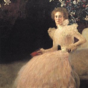 Gustav Klimt - Portrait Of Sonja Knips 1898