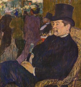 Henri Toulouse-Lautrec - M Delaporte At The Jardin De Paris