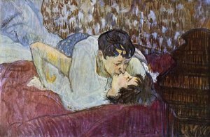 Henri Toulouse-Lautrec - The Kiss