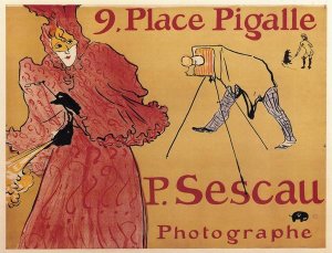 Henri Toulouse-Lautrec - The Photographer Paul Sescau