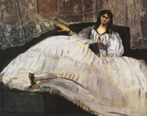 Edouard Manet - Baudelaires Mistress