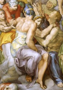 Michelangelo - Detail From The Last Judgement 30
