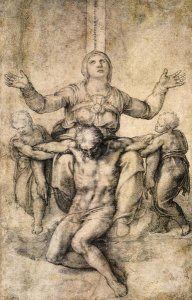 Michelangelo - Pieta-4