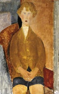 Amedeo Modigliani - Boy In Short Pants