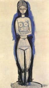 Amedeo Modigliani - Caryatid 3