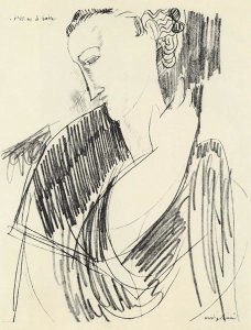 Amedeo Modigliani - Drawing For Drinking