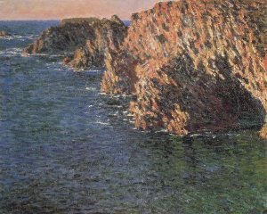 Claude Monet - Cave At Port-Domois 1886