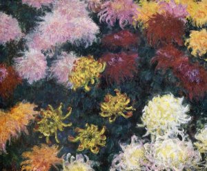 Claude Monet - Chrysanthemums