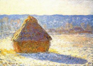 Claude Monet - Haystack In Winter 1891