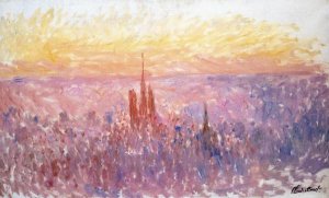 Claude Monet - La Vue Generale De Rouen