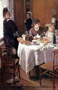 Claude Monet - Luncheon (Le dejeuner), 1868