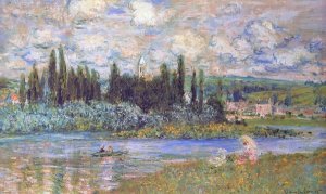 Claude Monet - Vethuil Sur Seine