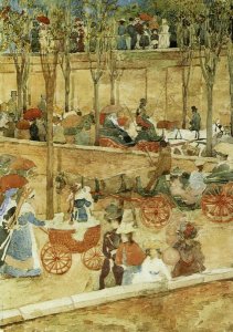 Maurice Brazil Prendergast - Afternoon Pincian Hill