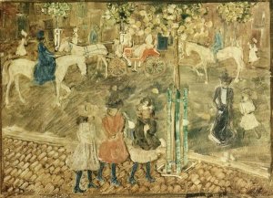 Maurice Brazil Prendergast - Horseback Riders