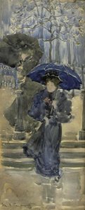 Maurice Brazil Prendergast - Ladies In The Rain