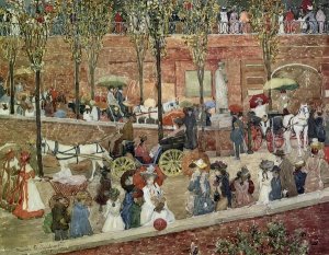 Maurice Brazil Prendergast - Monte Pincio Rome