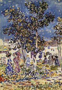 Maurice Brazil Prendergast - Spring Promenade