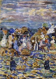 Maurice Brazil Prendergast - St Malo