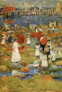 Maurice Brazil Prendergast - The Stony Beach