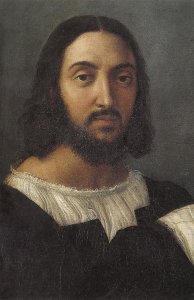 Raphael - Double Portrait Detail