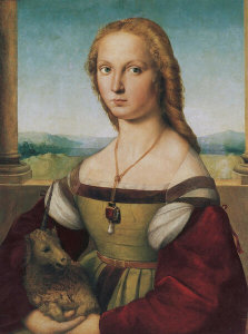 Raphael - Portrait Of A Young Woman