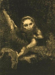 Odilon Redon - Caliban On A Branch