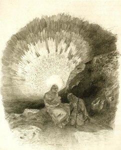 Odilon Redon - Holy Family