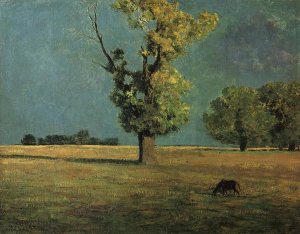 Odilon Redon - Peyrelebade Landscape