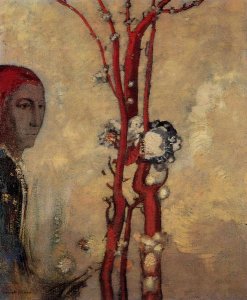 Odilon Redon - The Red Tree