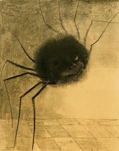 Odilon Redon - The Smiling Spider