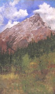 Frederic Remington - Banff Cascade Mountain