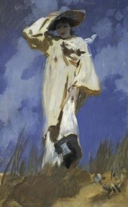 John Singer Sargent - A Gust of Wind