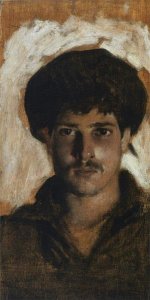 John Singer Sargent - Head of a Young Man, 1878
