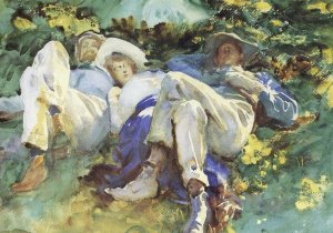 John Singer Sargent - Siesta