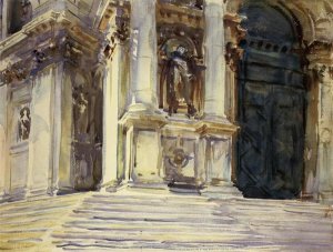 John Singer Sargent - Venice, La Salute, 1909