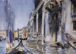 John Singer Sargent - View of the Grand Canal, 1904