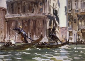 John Singer Sargent - Vue de Venise, 1902-04