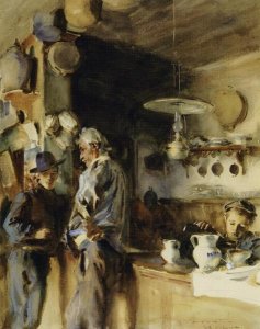 John Singer Sargent - Wineshop, 1903